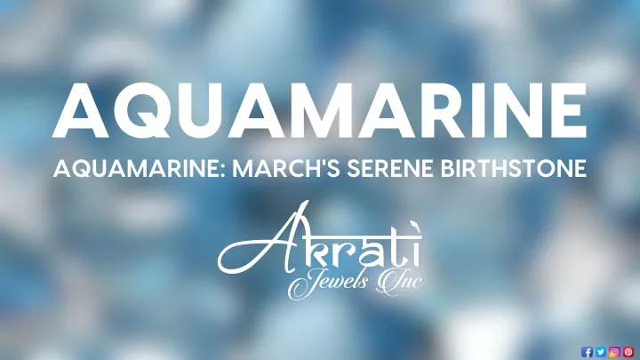 aquamarine aquamarine march s serene birthstone