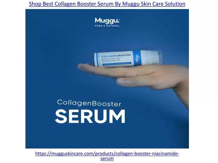 shop best collagen booster serum by muggu skin