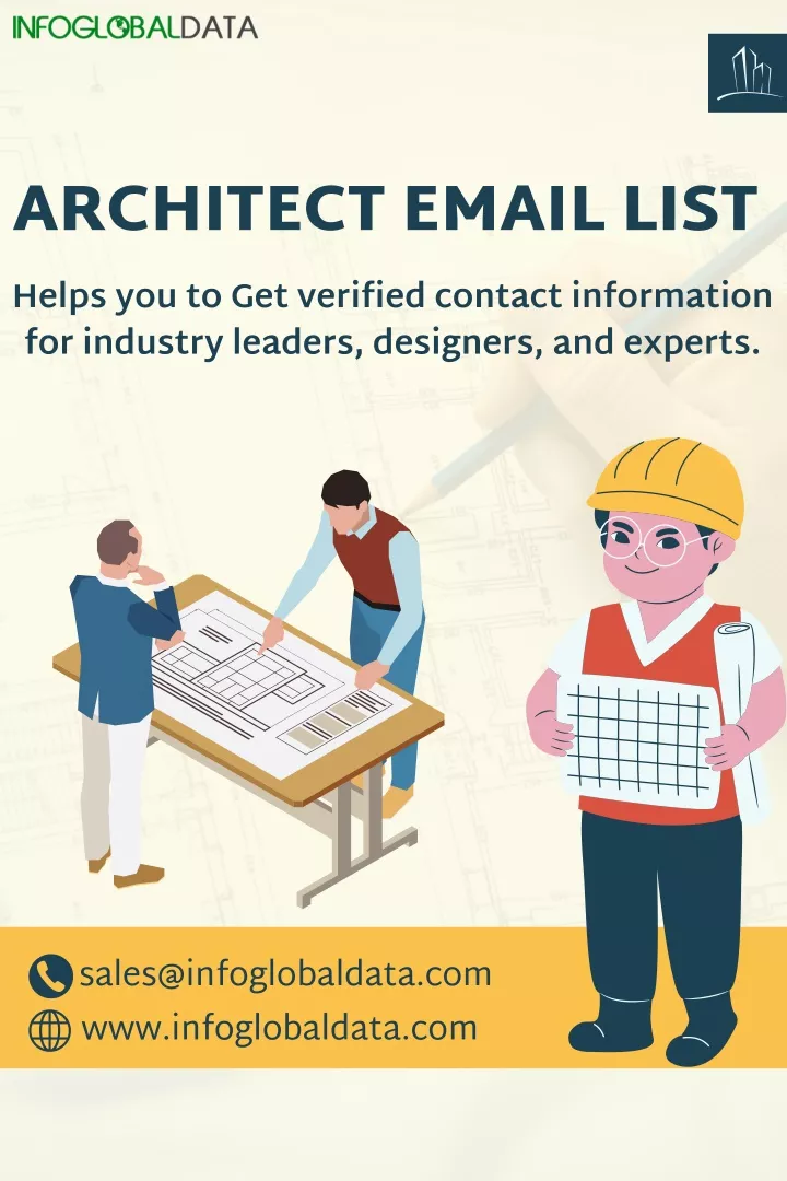architect email list helps you to get verified