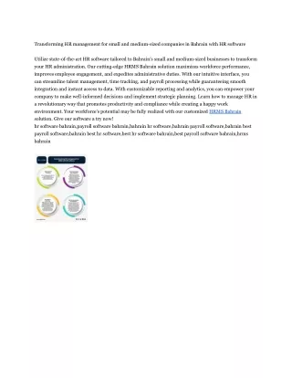 transforming hr management for small and medium