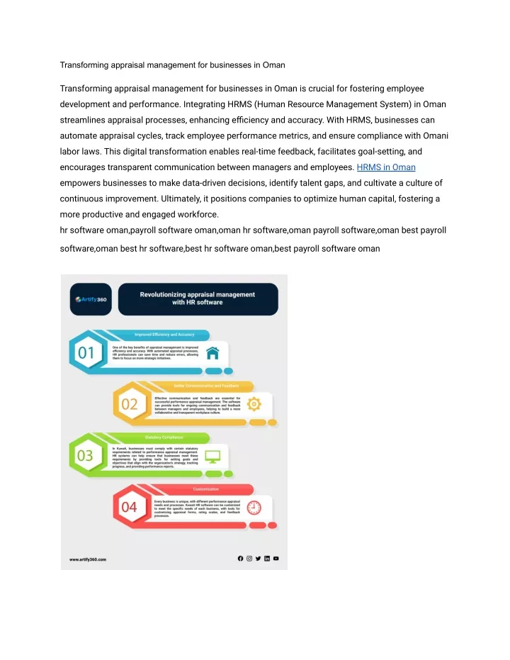 transforming appraisal management for businesses