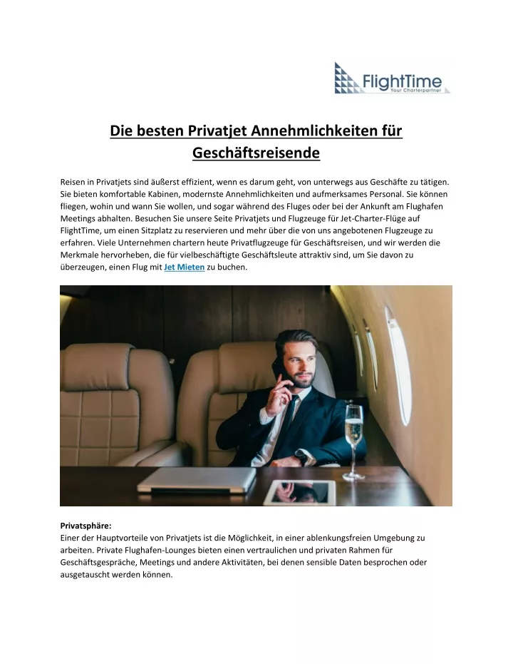 die besten privatjet annehmlichkeiten f r gesch