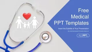 Family Health Care PowerPoint Templates PPT