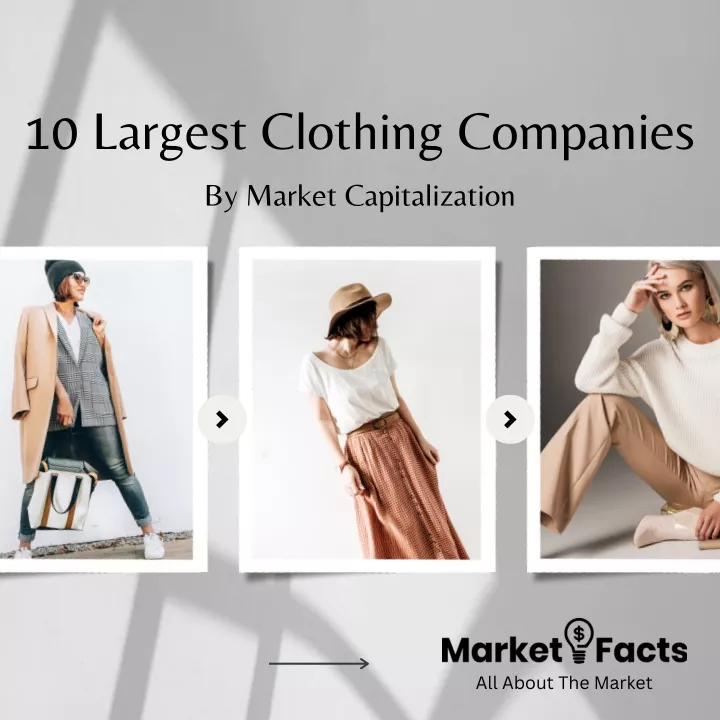 10 largest clothing companies