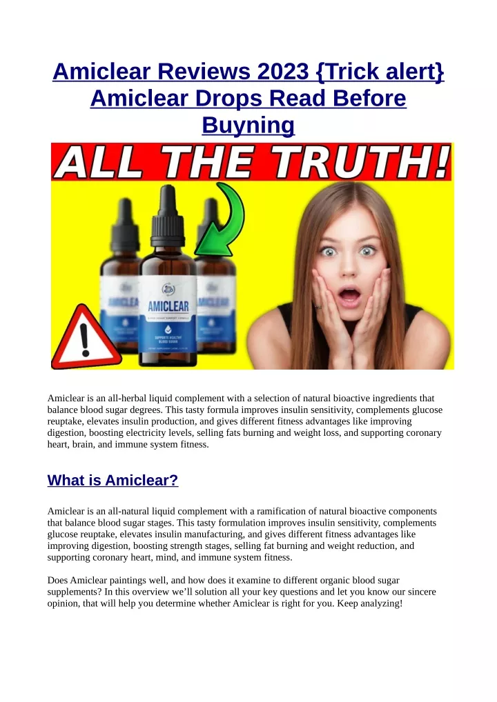 amiclear reviews 2023 trick alert amiclear drops