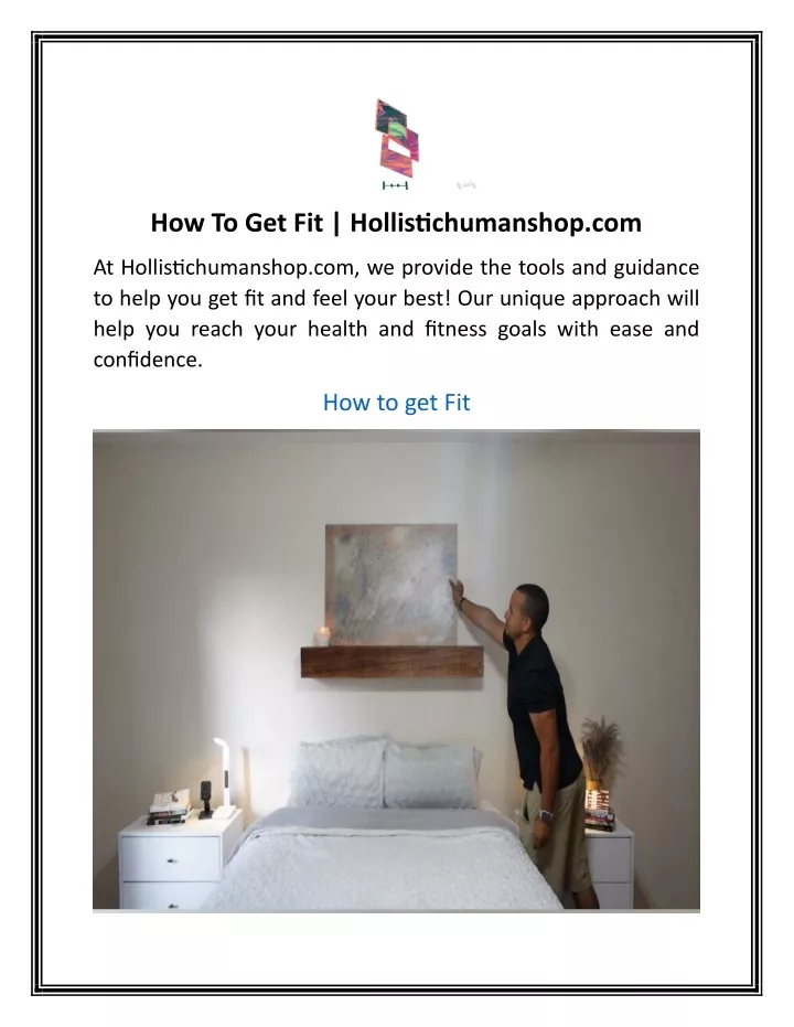 how to get fit hollistichumanshop com