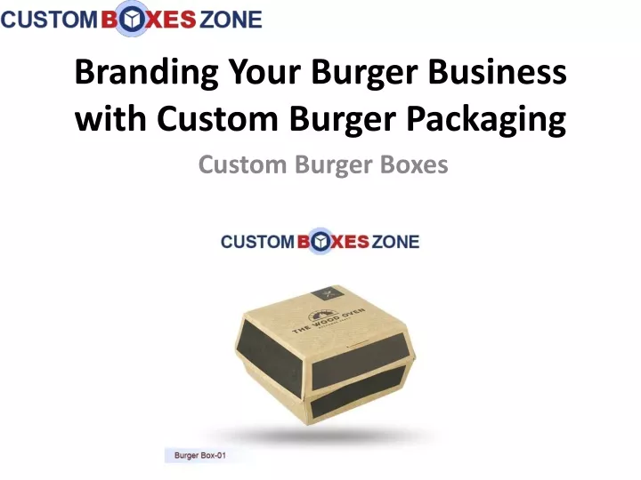 branding your burger business with custom burger packaging