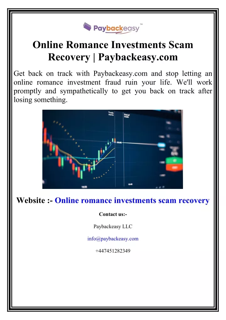 online romance investments scam recovery