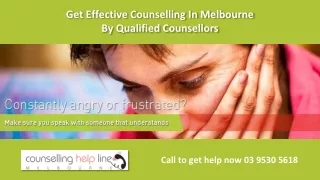 Get Effective Counselling In Melbourne By Qualified Counsellors