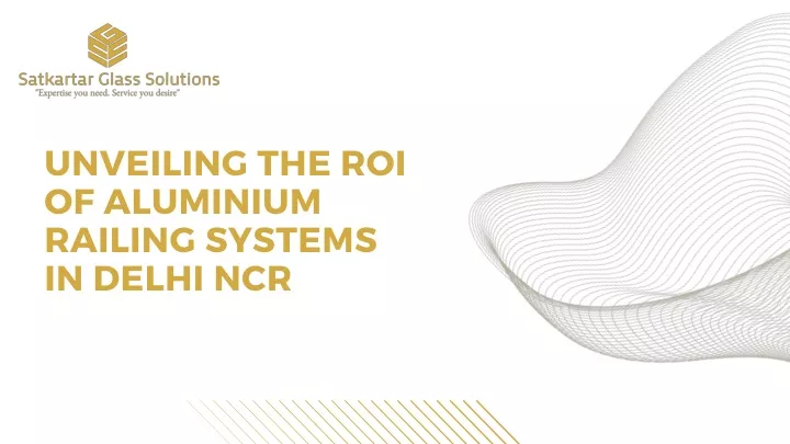 unveiling the roi of aluminium railing systems