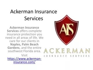 ackerman-insurance.com - car insurance, naples insurance company, condo association insurance, motorcycle insurance