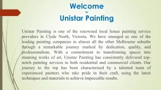 Unistar Painting Transforming Your Spaces into Visual Masterpieces