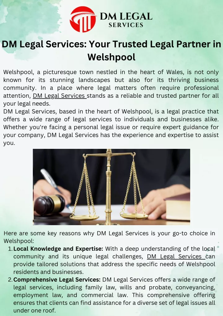 dm legal services your trusted legal partner
