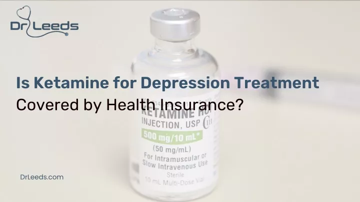 is ketamine for depression treatment