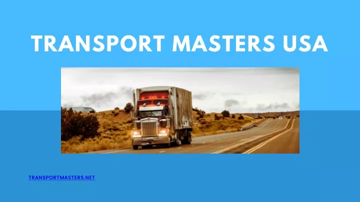 transport masters usa
