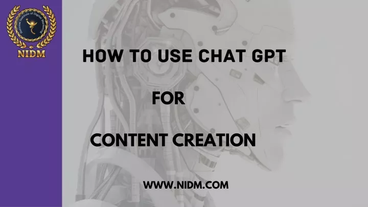 how to use chat gpt