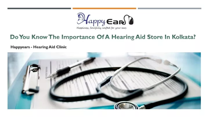 do you know the importance of a hearing aid store