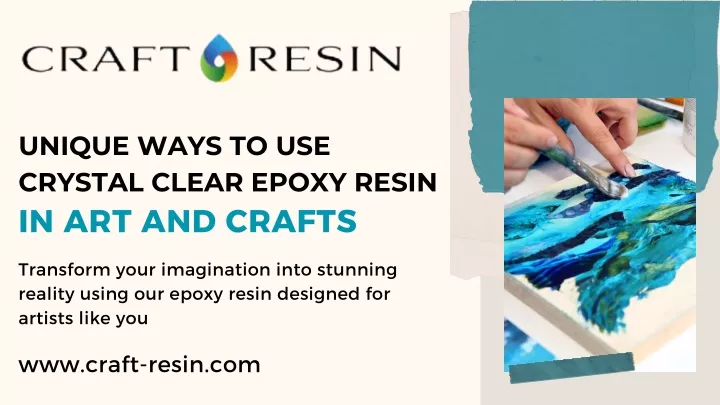 unique ways to use crystal clear epoxy resin