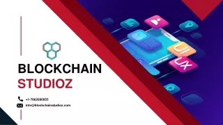 Blockchain Development Services | Blockchain Studios