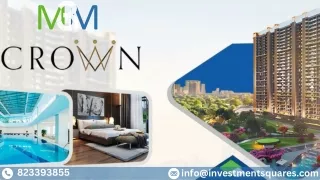 M3M Crown by Investment Squares at cheaper rate