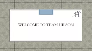 Team Hilson: Your Source for the Best Milton Real Estate Agents