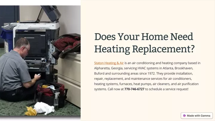 does your home need heating replacement