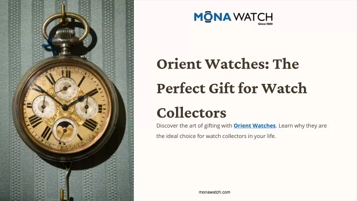 orient watches the perfect gift for watch