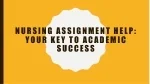 nursing assignment help - slide 1