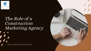 The Role of a Construction Marketing Agency