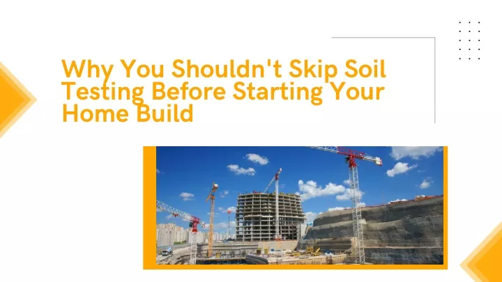 why you shouldn t skip soil testing before