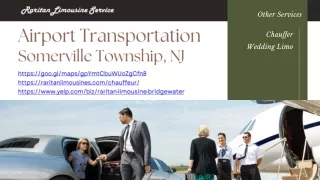 Airport Transportation Somerville Township, NJ