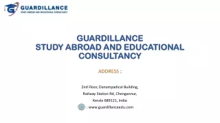 guardillance study abroad and educational consultancy