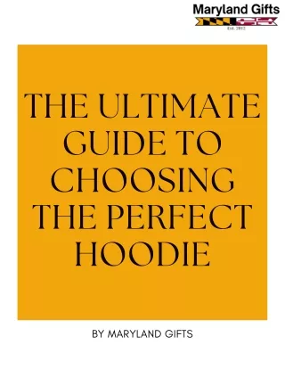 The Ultimate Guide to Choosing the Perfect Hoodie