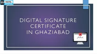 digital signature certificate in ghaziabad