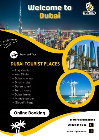 Dubai Holiday Package.