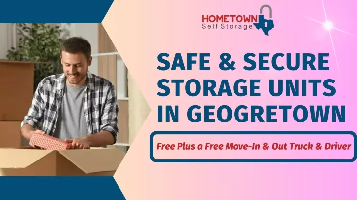 safe secure storage units in geogretown