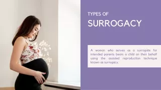 Types of Surrogacy