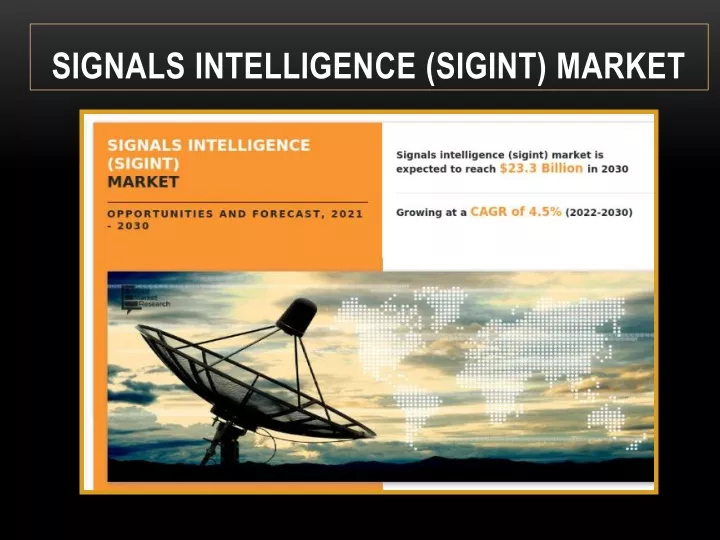 signals intelligence sigint market