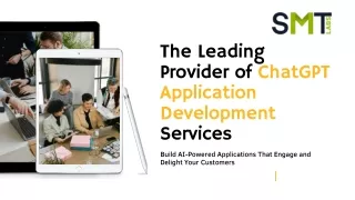 The Leading Provider of ChatGPT Application Development Services