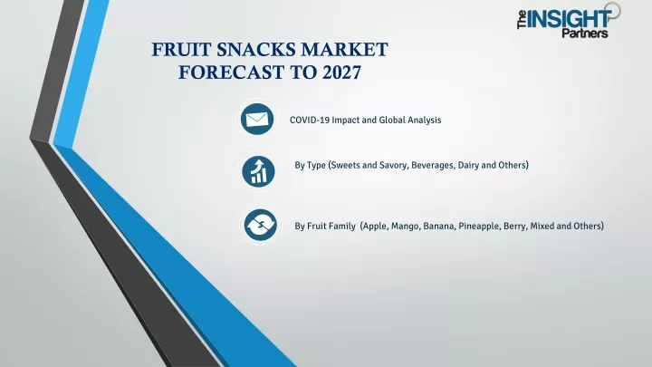 fruit snacks market forecast to 2027