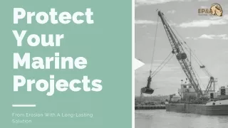protect your marine projects