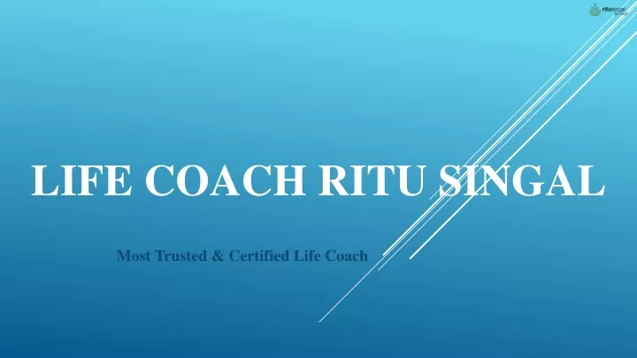 life coach ritu singal