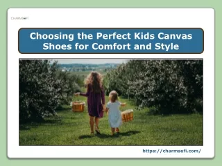 Choosing the Perfect Kids Canvas Shoes for Comfort and Style