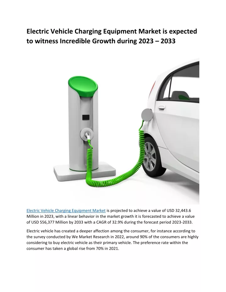 electric vehicle charging equipment market