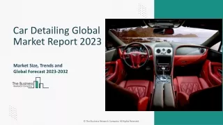 car detailing global market report 2023