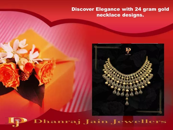 discover elegance with 24 gram gold necklace