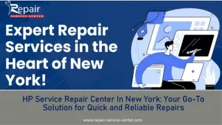 HP Service Repair Center In New York