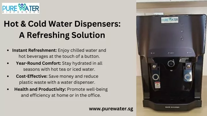 hot cold water dispensers a refreshing solution