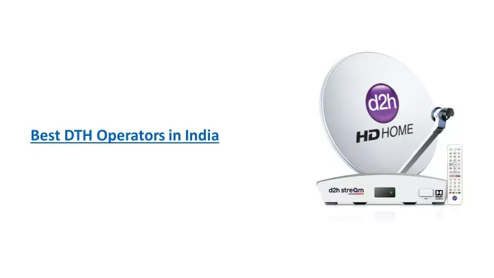best dth operators in india