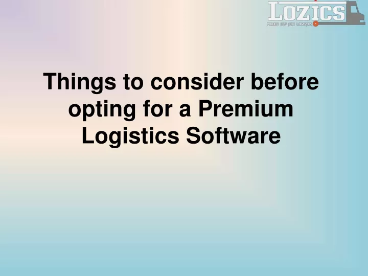 things to consider before opting for a premium